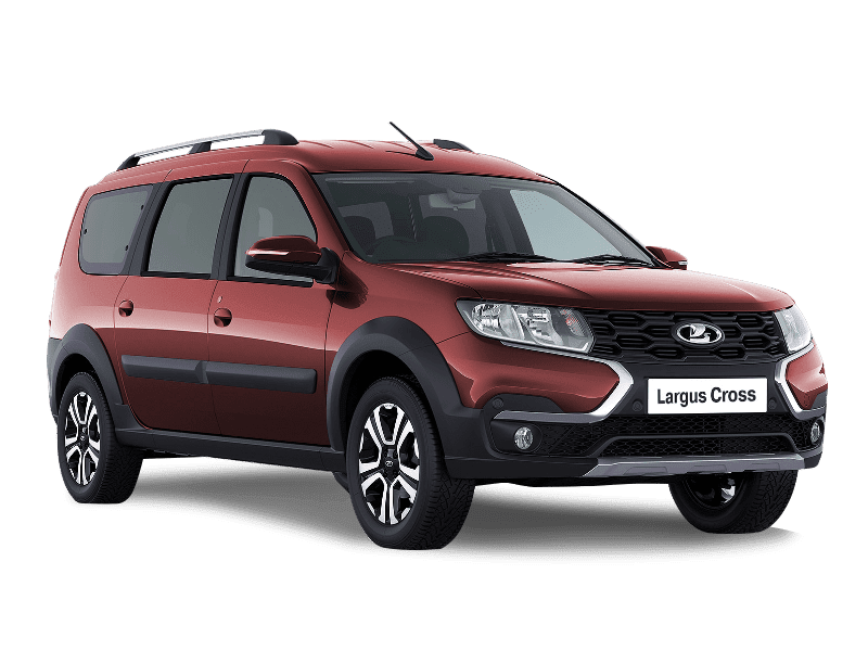 Купить Lada Largus Cross в Екатеринбурге - Красный «Красный сплав»‎ (136) - металлик